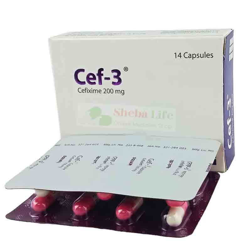 Cef-3 200mg Capsule