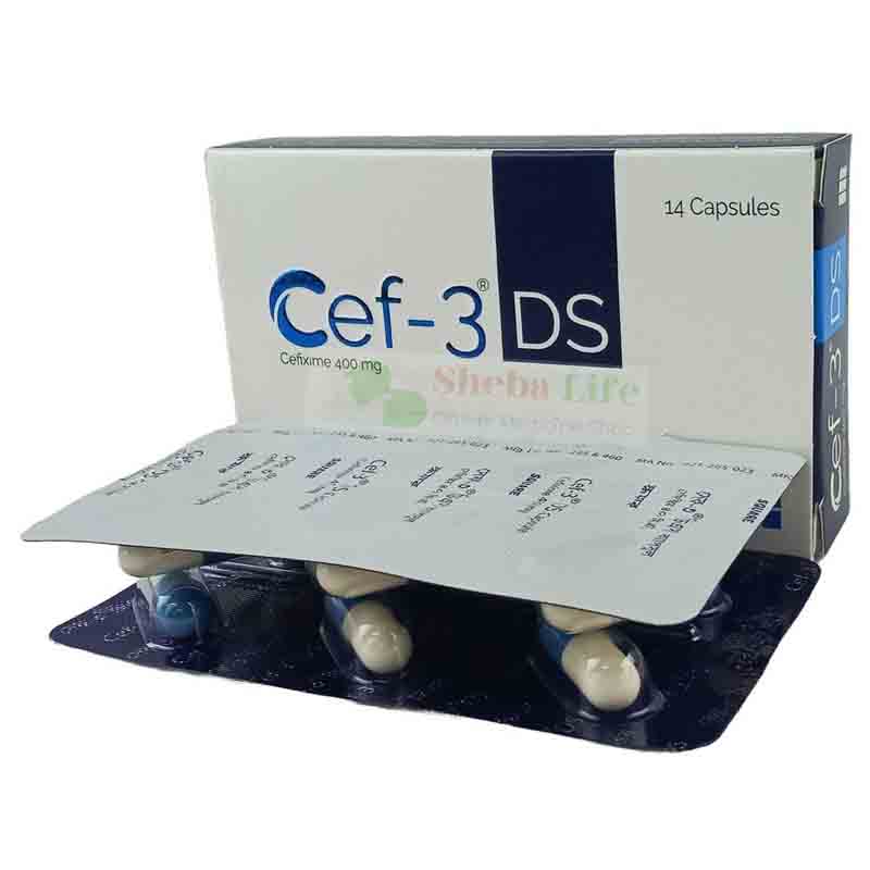 Cef-3 DS 400mg Capsule